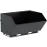 Trémie en acier Vestil™ pour chargeuse compacte, 2 yards cubes, capacité de 4 000 lb, noire
