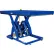 Table élévatrice hydraulique électrique en acier Vestil™, 72-3/8" de longueur x 48-3/8" de largeur, capacité de 6 000 lb