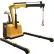 Adjustable Electric Powered Floor Crane, 2500 lb. Retracted Capacity
