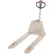 transpalette Vestil™ en acier inoxydable, entièrement électrique, capacité de 3 000 lb, fourches de 27" de largeur x 63-1/2" de longueur