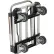 Vestil™ Aluminum Folding Platform Truck, 4" Hard Rubber Wheels, 28" x 16", 300 lb. Capacity