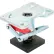 Frein de roue réglable Vestil™ pour roulettes de 4" à 6", hauteur de 6-1/4" à 8"