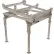 Support basculant Vestil™ pour conteneurs intermédiaires de vrac, avec emplacements pour fourches et pieds réglables, capacité de 4 400 lb.