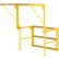 Barrière de sécurité démontable pour mezzanine en acier Vestil™, 96" de largeur x 87-3/16" de profondeur x 87-9/16" de hauteur