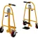 Élévateurs Vestil™ en acier pour machines-outils et distributeurs automatiques, capacité de 1 300 lb