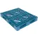 Palette Vestil™ en polyéthylène haute densité, accès sur 4 côtés, 48" x 40", capacité statique de 7054 lb, bleue