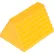 Vestil™ Rubber Wheel Chock with Eye Bolt, 9"L x 7"W x 5-1/2"H