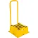 Tabouret emboîtable Vestil™ 1 Step en polyéthylène avec mains courantes, 25" de long x 25" de large x 50" de haut, jaune