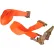 Vestil™ Polyester Ratcheting Cargo Strap with E-Clip, 1200 lb. Capacity, 2" x 16', Orange