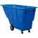 Chariot basculant en plastique Vestil™ à usage standard, capacité de 1 yard cube, capacité de charge de 850 lb, bleu