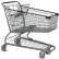 VersaCart S Standard Wire Shopping Cart, 12.18 Cu. Ft. Capacity, Metallic Gray