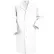 Blouse de laboratoire pour homme Red Kap®, blanche, polyester/coton peigné, coupe classique, taille M