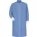 Red Kap® Gripper-Front Butcher Coat W/Knit Cuffs, Pocket-less, Spun Polyester, Light Blue, L