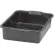 Vollrath® 52660  - Signature Bus Box, Heavy-Duty, Single Compartment, 20" x 15" x 7", Black - Pkg Qty 12