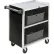 Chariot à vaisselle Vollrath® à 3 étagères, référence 97181, capacité de 300 Lb., roulettes de 4"