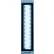 Waldmann Lumatris DEL MSAL 48 S, 24 V CC, 16 W, connexion latérale, photodécoupe, 42 cm x 9,4 cm