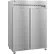 Hoshizaki F2A-FS, congélateur vertical à deux compartiments, portes en acier inoxydable