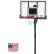 Lifetime® Système de basket-ball à encastrer avec panneau à cadre en acier de 54"