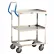 Chariot utilitaire Lakeside® Ergo-One en acier avec 3 étagères, capacité de 500 lb, 39-1/8" de long x 22" de large x 44-3/8" de haut