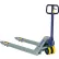 Wesco® Standard Deluxe Manual Pallet Truck, 5500 lb. Capacity, 27"W x 36"L Forks