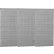 Wall Control Industrial Metal Pegboard, Gray, 48" X 32" X 3/4"