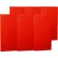 Wall Control Industrial Metal Pegboard, Red, 96" X 32" X 3/4"