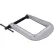 Wilton WL9-42530 Model 253 0-3" Opening 4-1/2" Throat Depth Deep-Reach Carriage C-Clamp - Pkg Qty 6