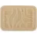 Plateau en fibre World Centric®, 5-11/16" de largeur x 8-3/16" de profondeur x 5/8" de hauteur, couleur naturelle, lot de 500