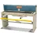 Cisaille à pédale industrielle haute résistance Baileigh, longueur 52", capacité : acier doux de calibre 16