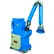 Aspirateur de fumées portable industriel haute performance Baileigh, 1,5 HP, monophasé, 110 V, FE-1200