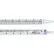Pipette sérologique CELLTREAT® 50 ml, emballée individuellement, papier/plastique, sachet, stérile, polystyrène,