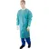 Dynarex® LabChoice Disposable Lab Coat with 3 Pockets, XL, Teal, Pack of 30