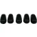 Race Sport Lighting® LoPro : lampe d'DEL s sans fil à énergie solaire pour camion/cabine, blanche, lot de 5