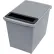 HSM® Lockable Shredder Bin, 9 Gallon Capacity, Gray