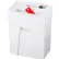 Destructeur de documents HSM® Pure 220c à coupe croisée, 8 feuilles, capacité de 5,3 gallons, blanc