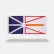 Drapeau de Terre-Neuve « Flags Unlimited », 36" x 72"