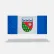 Drapeau des Territoires du Nord-Ouest de Flags Unlimited, 36" x 72"