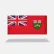 Drapeau de l'Ontario « Flags Unlimited » 36" x 72"