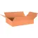 Boîtes plates en carton ondulé Global Industrial™, 74 cm (L) x 43 cm (l) x 8 cm (H), kraft - Quantité par paquet : 25
