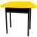 Plateau de bureau Horizon T2, 85,5 cm L x 53,3 cm P x 1,6 cm H, jaune jonquille