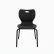 Chaise Freedom Series, petite, 30,5 cm de hauteur, noire