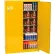 Armoire de sécurité Eagle pour peintures et encres, à fermeture manuelle - 30 gallons, jaune