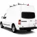 Barres de toit Vantech H1 à 3 barres en acier pour fourgon Nissan NV Cargo à partir de 2011, noir