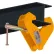 Pince de levage OZ5BC pour poutres, capacité 5 tonnes, compatible avec les brides de poutre de 3,54" à 12,60".