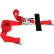 Snap-Loc® SLTE208RR E-Strap 2"X8' Ratchet Red With Hook & Loop Storage Fastener