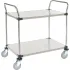 Chariots utilitaires Nexel® en acier inoxydable Nexel®