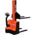 Powered Stackers with Fork Over Fixed Legs 