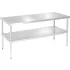 Work Tables with Undershelf