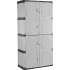 Armoires de rangement en plastique