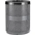 Thermoplastic Coated Perforated Steel Trash Cans